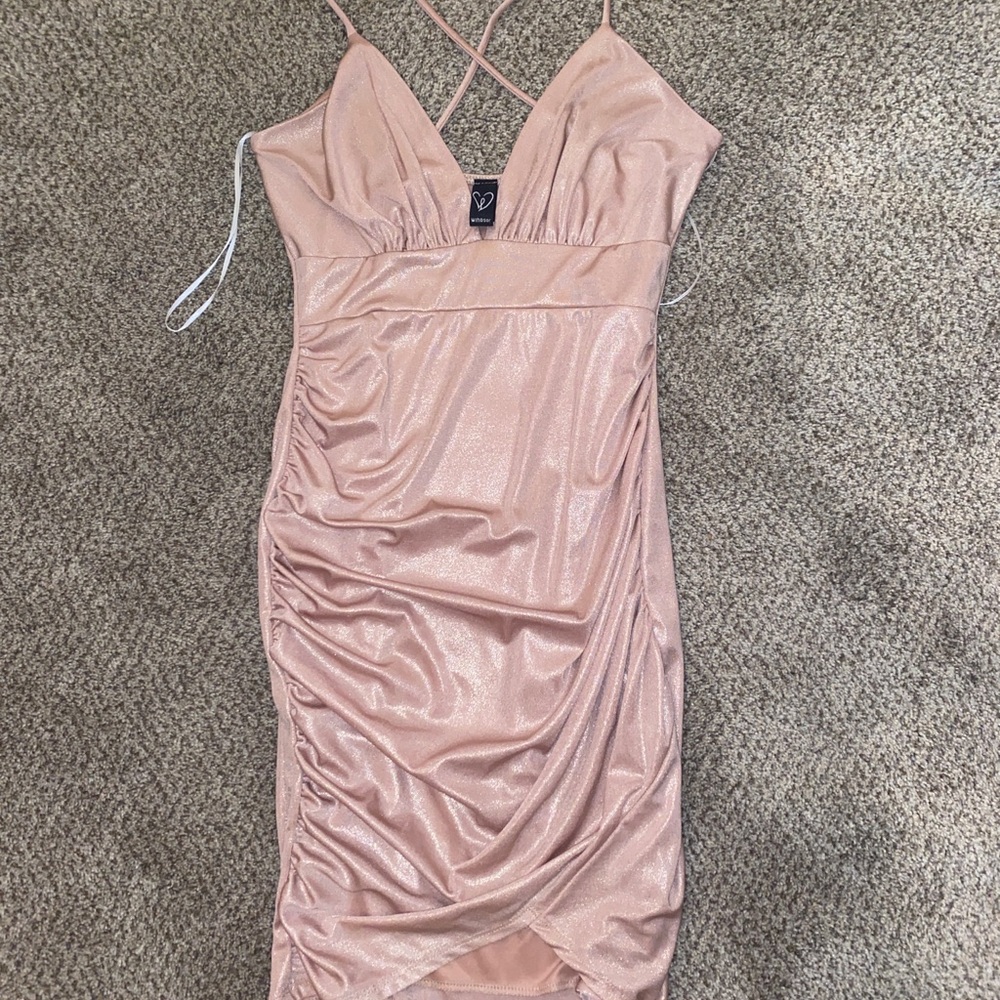 Pink Bodycon Dress Mini